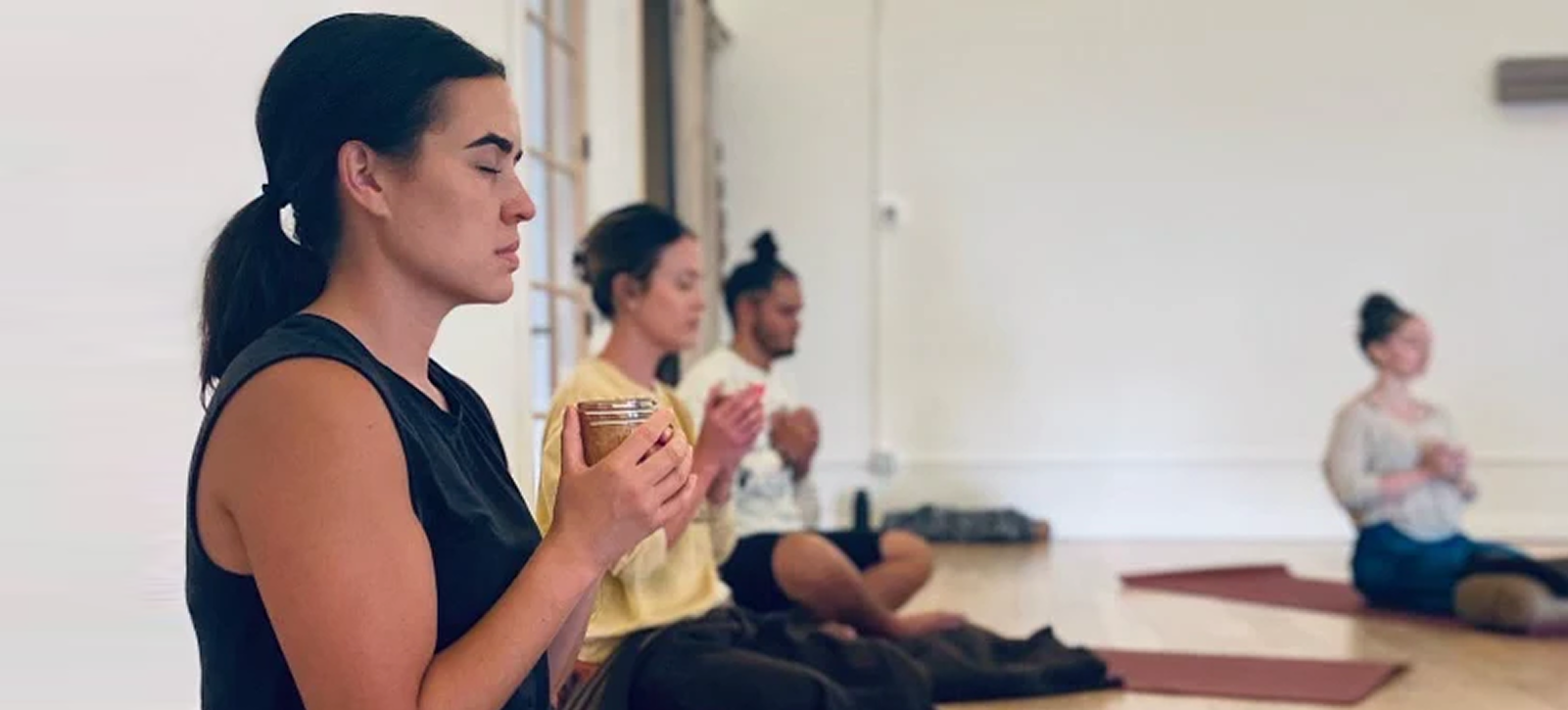 Cacao ritual participants