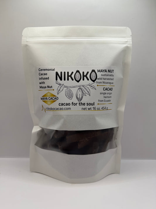 Nikoko maya cacao ceremonial drinking Chocolate
