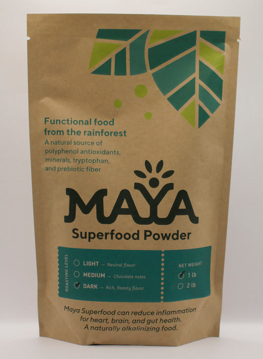 dark roast maya superfood powder